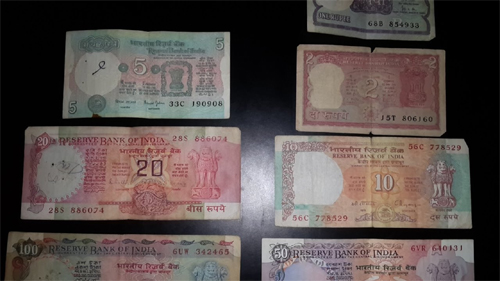 Old Indian Currency