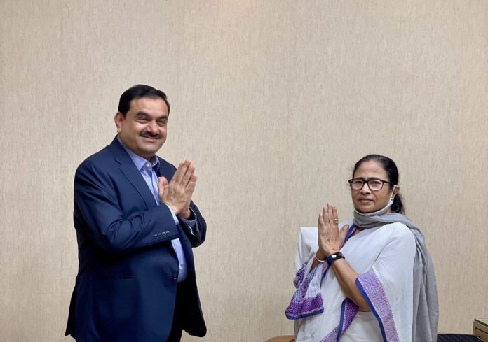 Mamata Banerjee And Adani Group