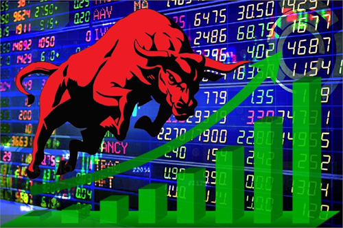 Bulls Dominate The Market सेंसेक्स 477 अंक चढ़कर 57,897 पर बंद