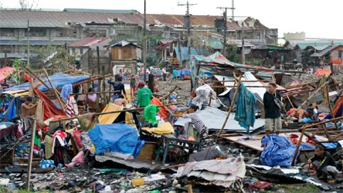 Typhoon Rai Havoc In Philippines फिलीपींस में टाइफून राई ने मचाई तबाही, 208 की मौत, बचाव कार्य जारी