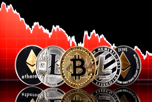 Cryptocurrency में गिरावट, Bitcoin लगभग 75000 रुपए हुआ सस्ता