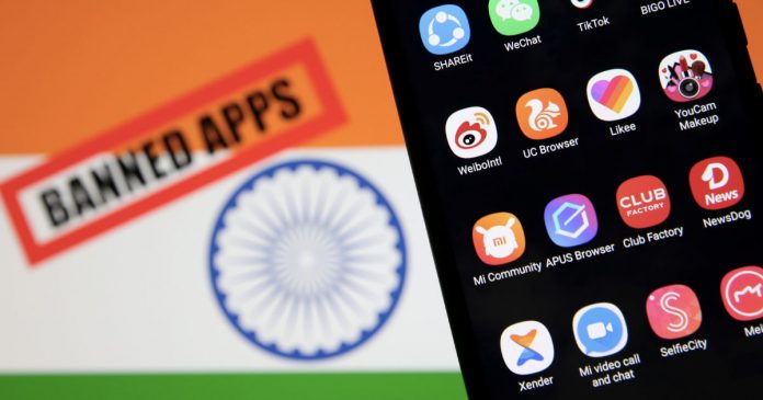 54 Chinese apps Banned