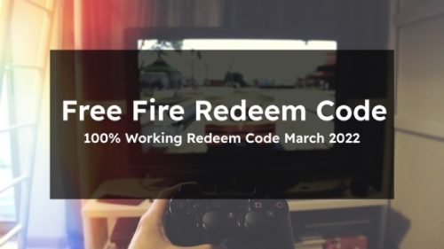 Garena Free Fire Redeem Code 16 March 2022