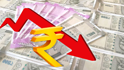 Indian Currency Weak : अमेरिकी डालर के मुकाबले 18 पैसे टूटा रूपया