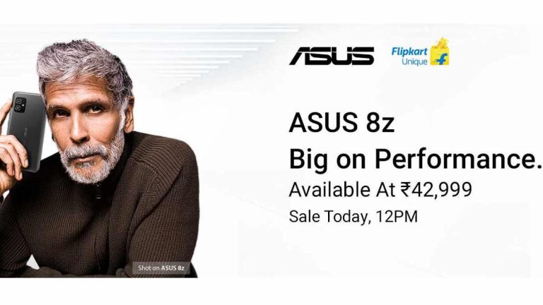 Asus 8z :  फ्लिपकार्ट पर सेल का आज पहला दिन, 64MP  कैमरा और 30W चार्जिंग के साथ