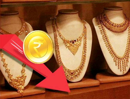 Gold Silver Price Down Today : सोने चांदी की कीमतों में आज फिर आई गिरावट, जानिए आपके शहर में कितना है दाम