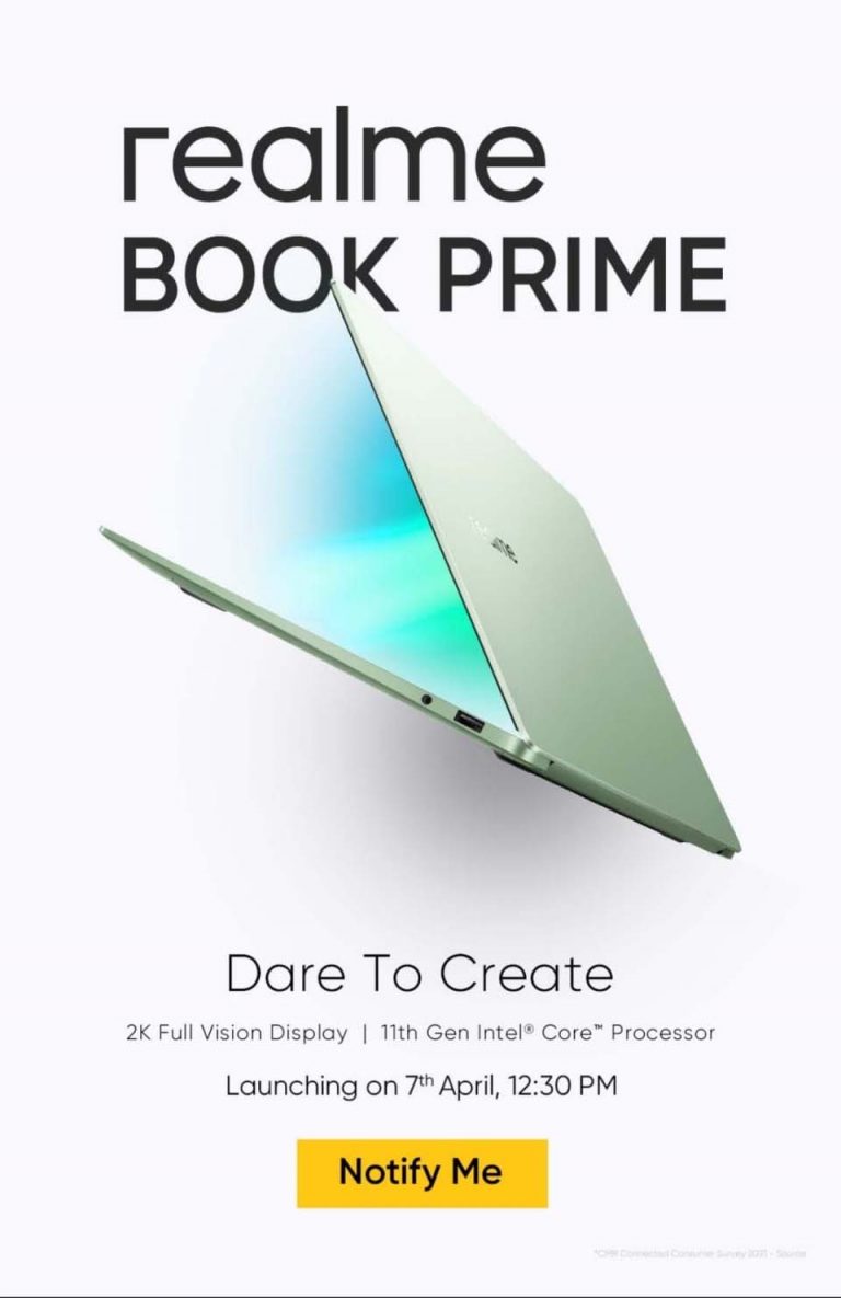 Realme Book Prime जल्द होने वाला है लॉन्च, उससे पहले जाने फीचर्स एंड प्राइस की डिटेल्स