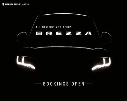 Brezza New Version Pre-Booking Open