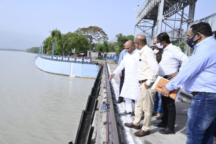 Inspection Of Union Steel Minister