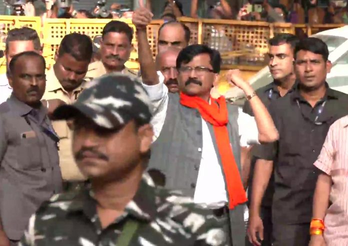 Sanjay Raut in ED Custody