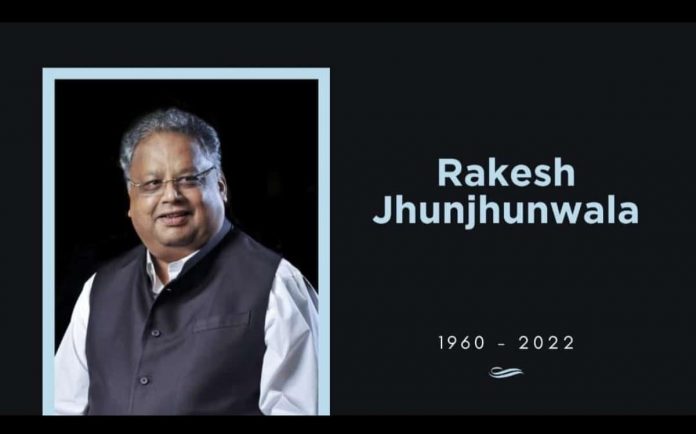 Rakesh Jhunjhunwala Rocking on Wheelchair