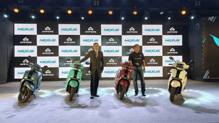 Greaves Electric Mobility introduces India’s first high-performance family electric scooter – Ampere Nexus, at a starting price of Rs 1,09,900