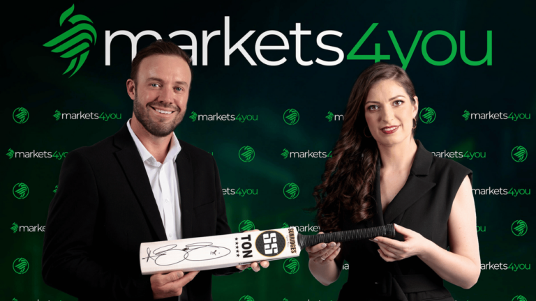 Markets4you Celebrates 17 Years with Cricket Legend AB de Villiers as Brand Ambassador 