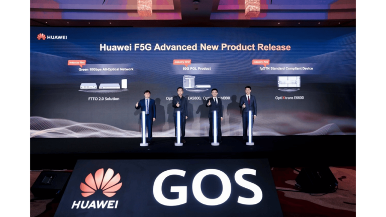 Huawei Launches a Series of F5G-A Products and Solutions to Enable Industrial Intelligence in Asia Pacific 