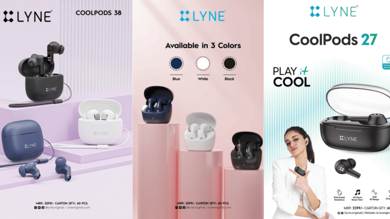 Lyne Launches Four New Feature-Rich Bluetooth TWS Earphones in India at Accessible Prices