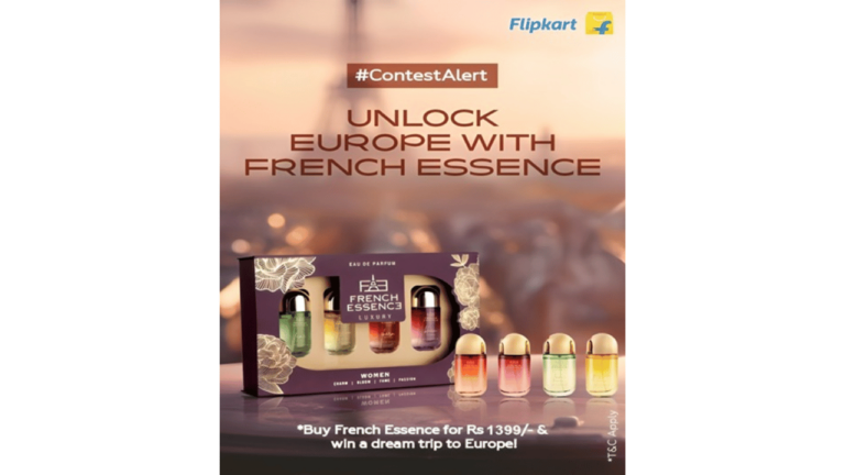 French Essence Campaigns with Flipkart to Offer a Chance for Its Users to Visit Europe