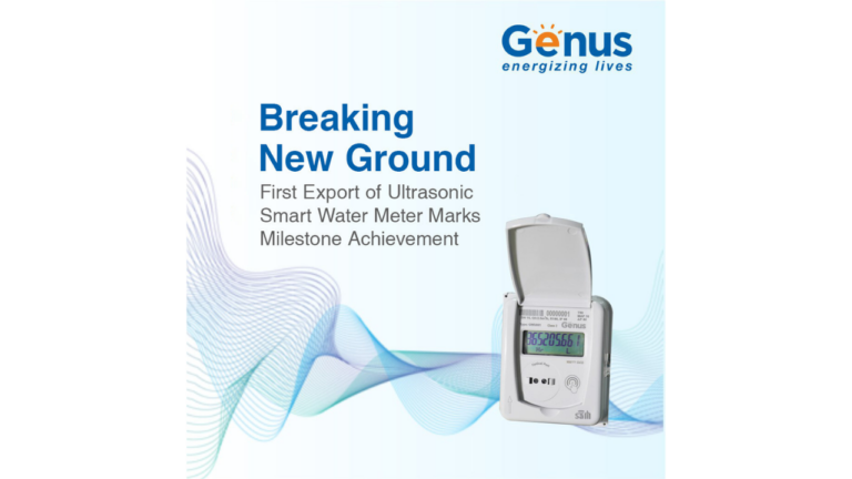 Genus Power Infrastructures Limited announces First Successful Shipment of Smart Ultrasonic Water Meters to Australia