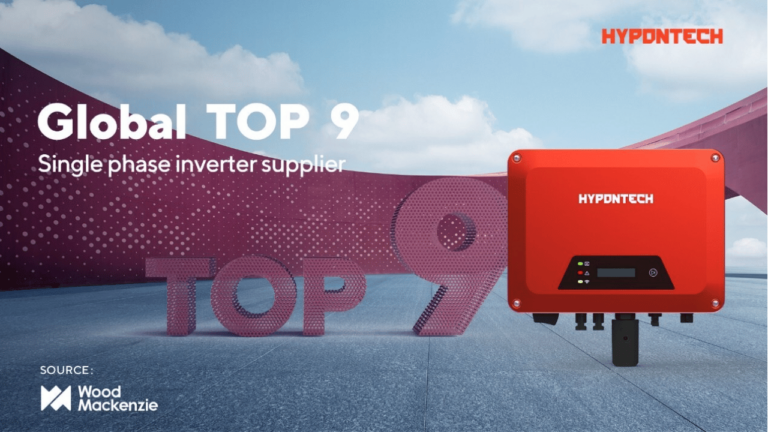 Hypontech Listed Among Global Top 9 Single-Phase Inverter Suppliers by Wood Mackenzie